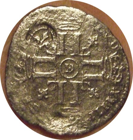 1690's-Nouvelle-France-Countstamped-'Canadian'-Coin